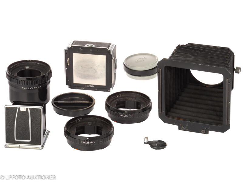 Lot with Hasselblad accessories