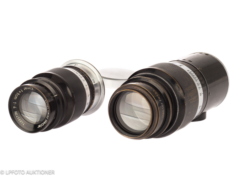 Lot with two Leitz m39 lenses