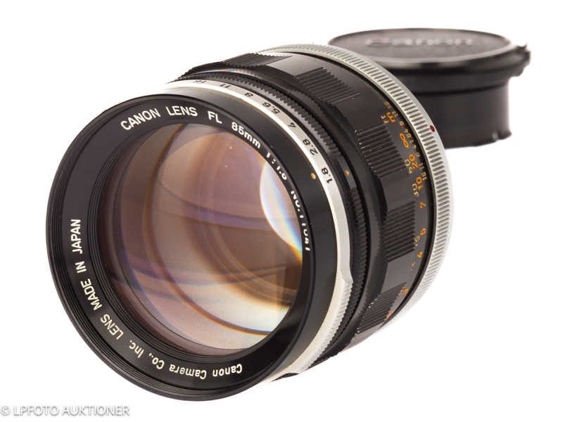 Canon lens FL 1.8/85mm No.11041