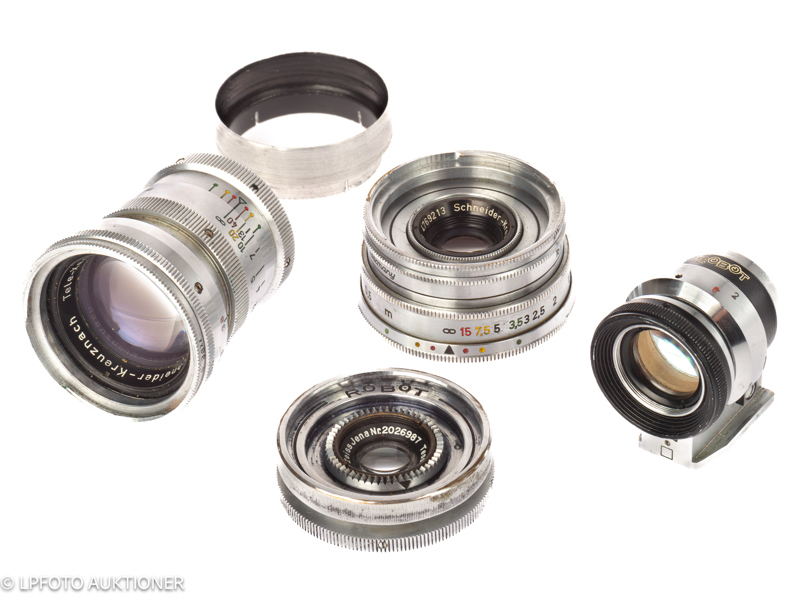 Lot with 3 Robot lenses