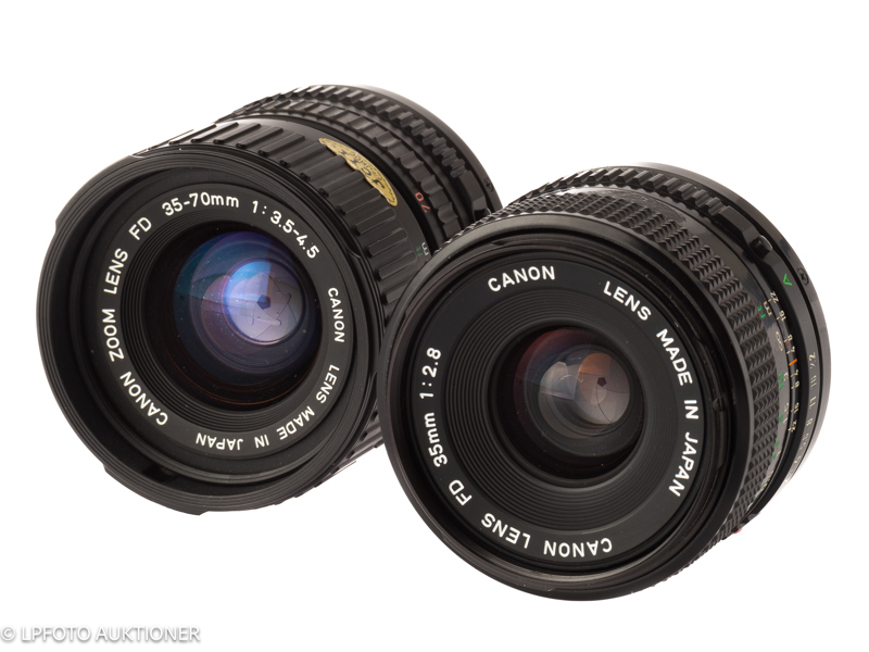 Lot with 2 Canon FD lenses