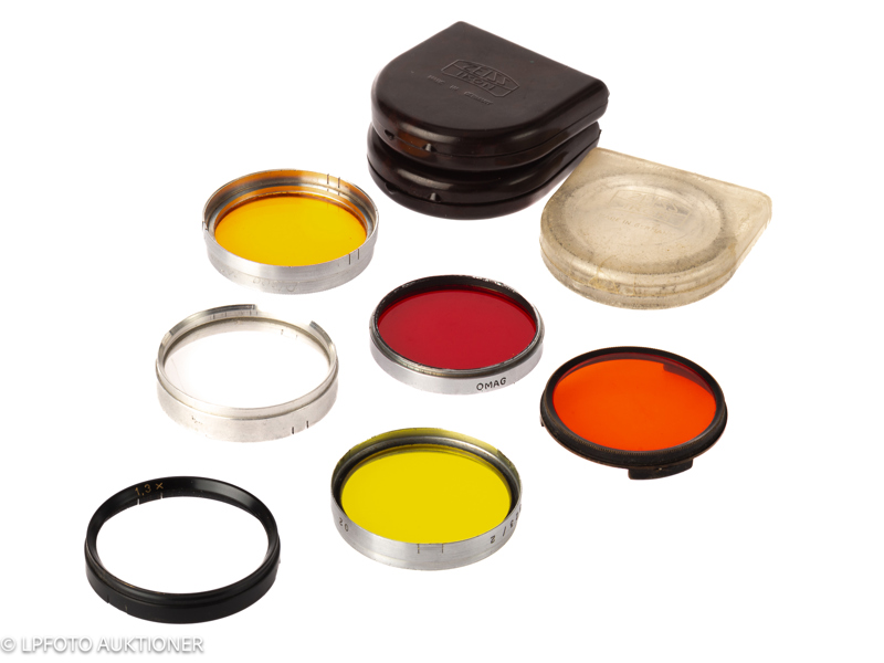 Lot with 6 filters for Contax a.o.