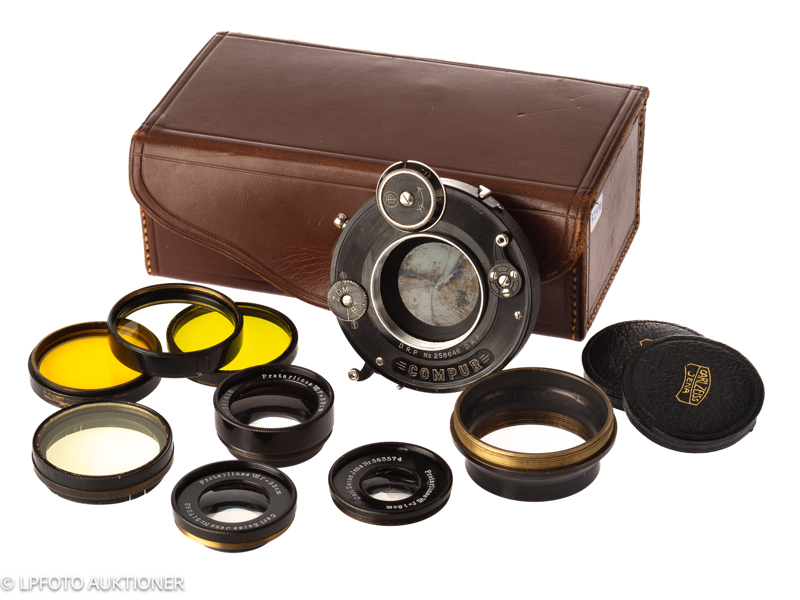 Set with three Zeiss Protar lenses