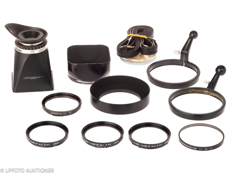 Lot with Hasselblad accessories
