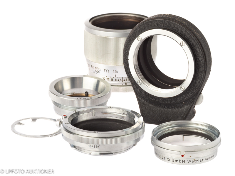Lot with Leitz Accessories