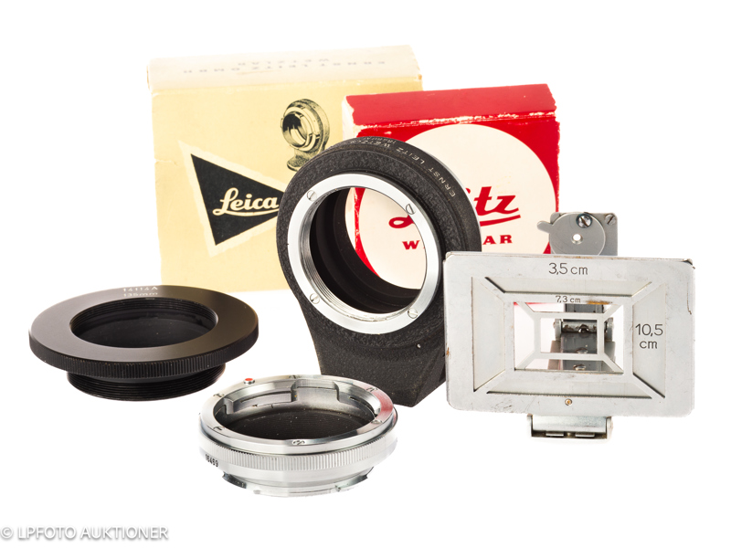 Lot with Leitz Accessories