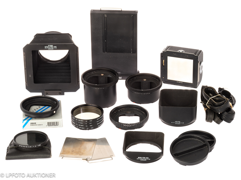 Lot with Hasselblad accessories