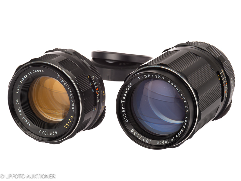 Lot with two Pentax M42 lenses