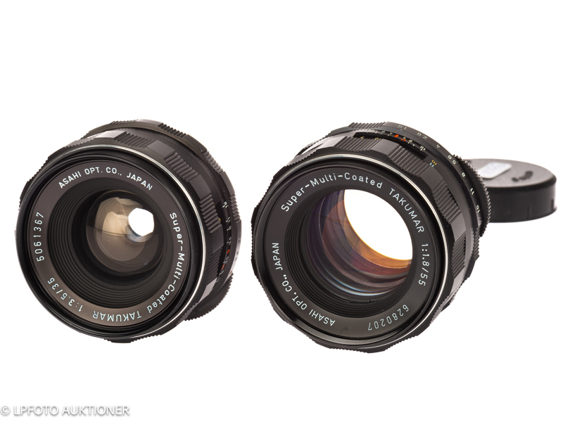 Lot with two Pentax M42 lenses