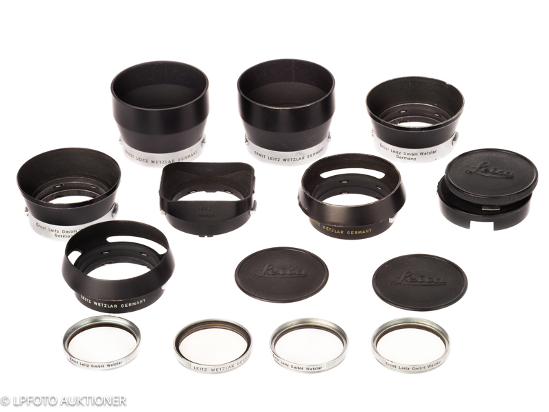 Lot with Leica Accessories