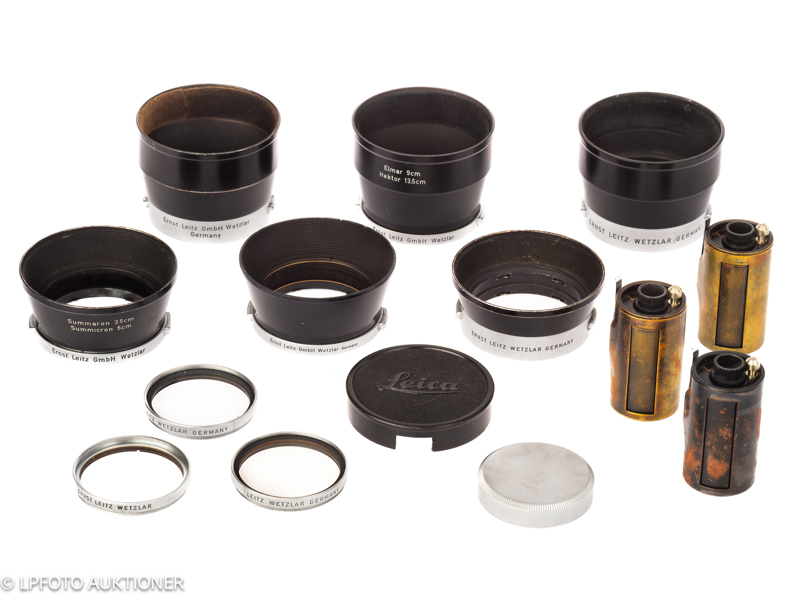 Lot with Leica Accessories