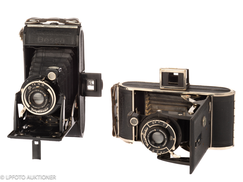 Lot with two Voigtländer Bessa I