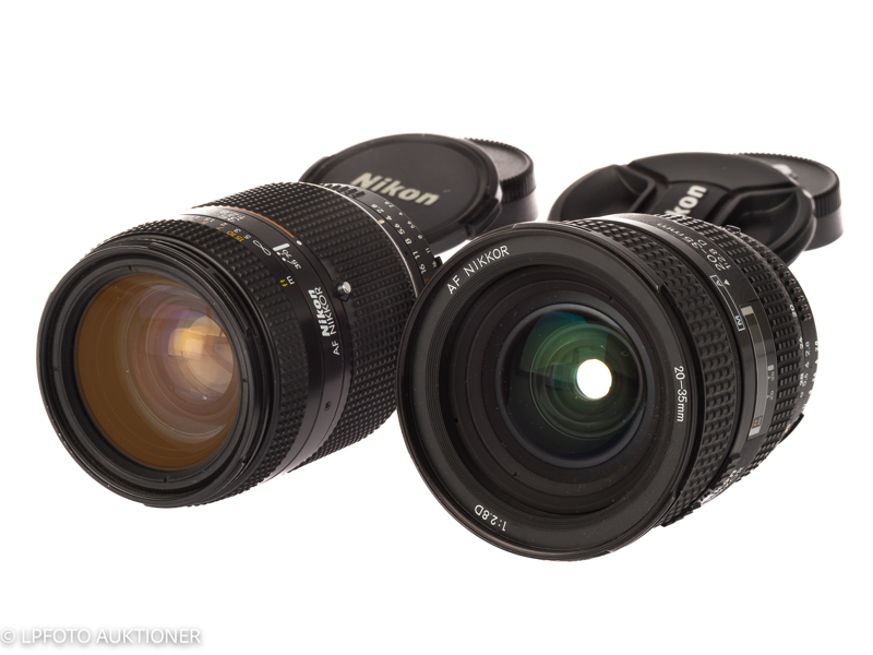 Lot with two Nikon AF lenses