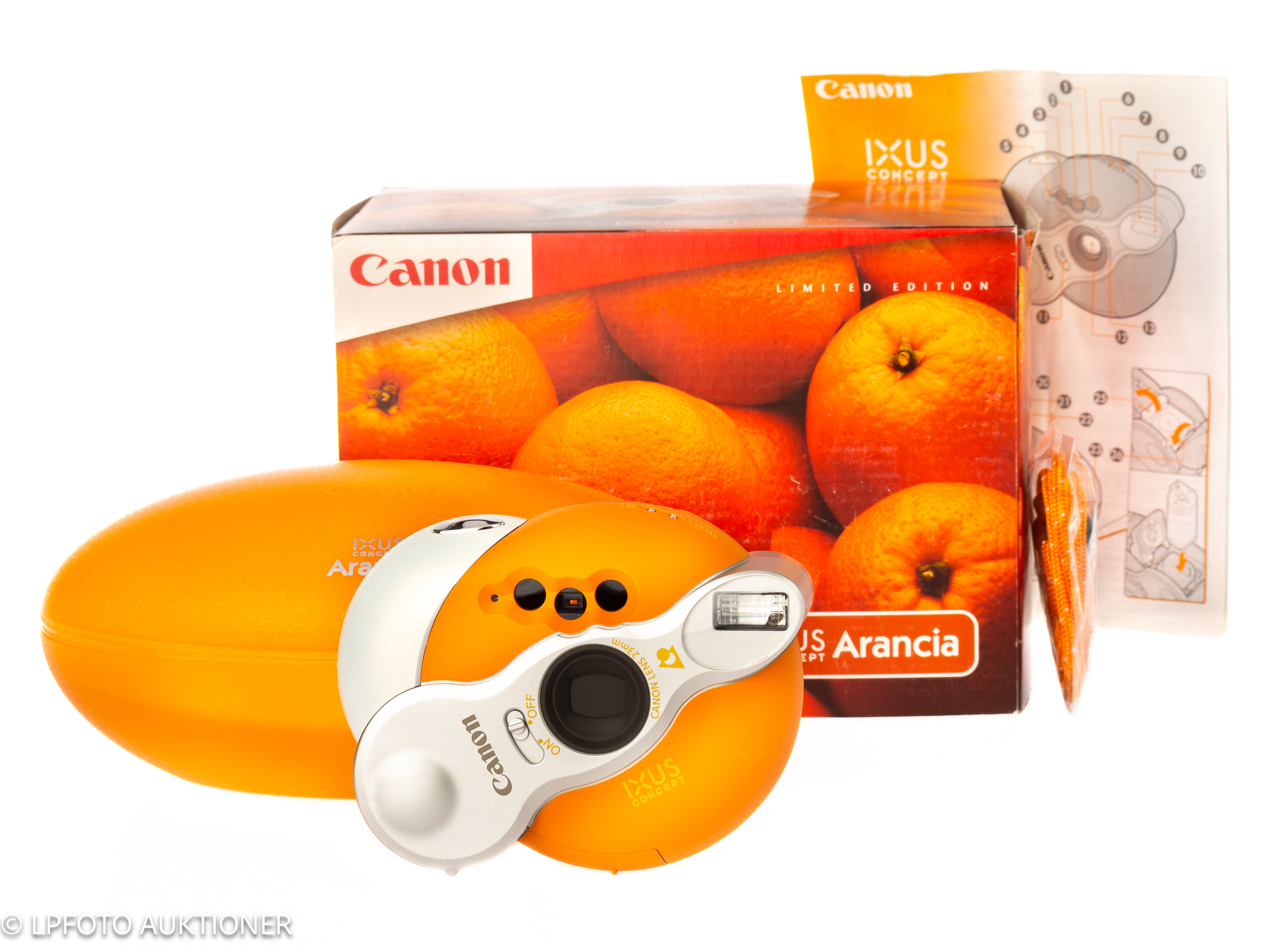 Canon Ixus concept Arancia No.4760791 | Auktion lpfoto.se