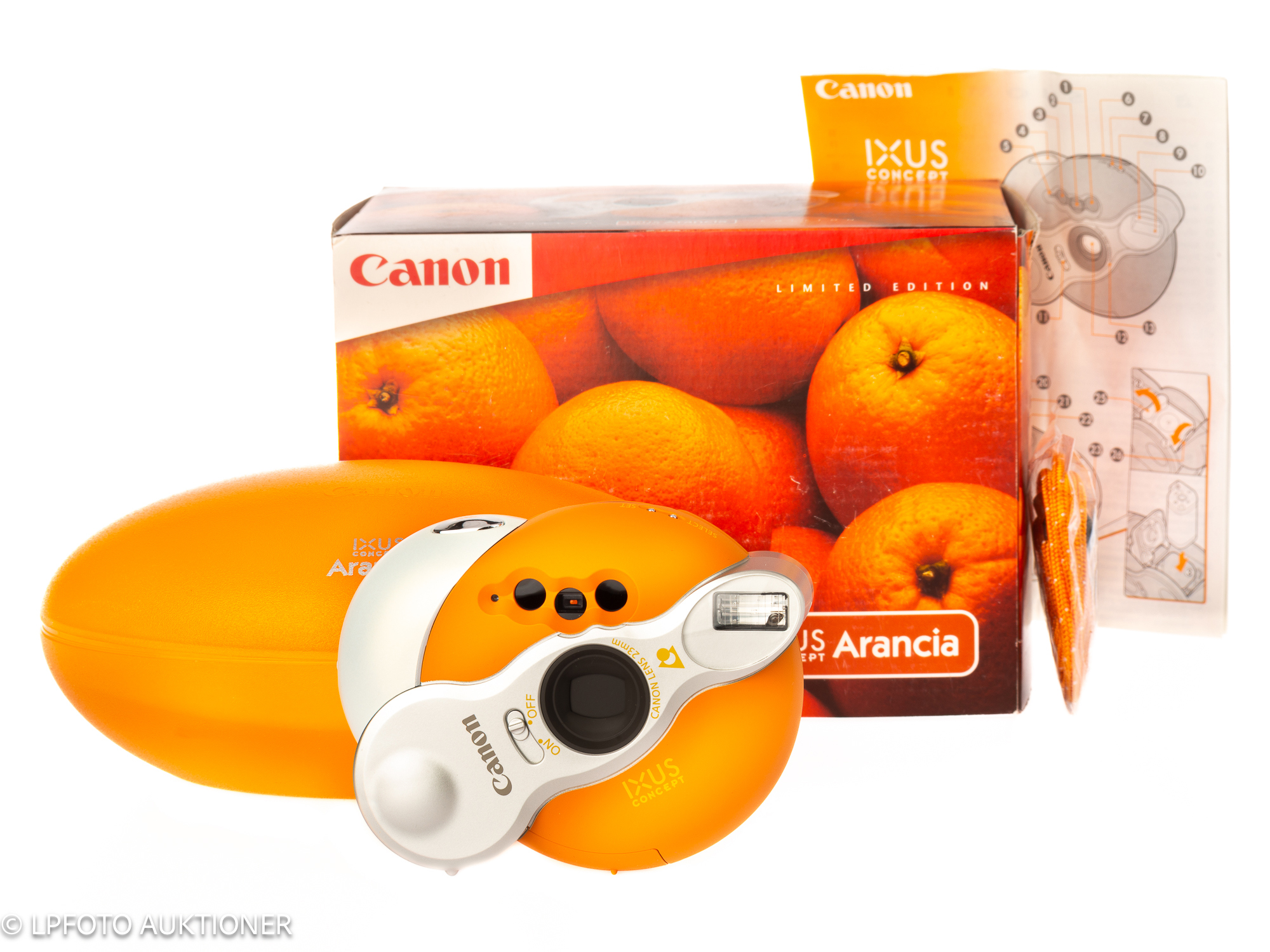 Canon Ixus concept Arancia No.4760791 | Auktion lpfoto.se
