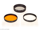 Lot with three Leica E60 filters