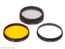 Lot with three Leica E60 filters