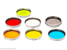 Lot with seven Leica E39 filters