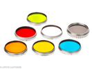 Lot with seven Leica E39 filters