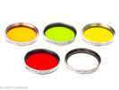 Lot with five Leica E39 filters