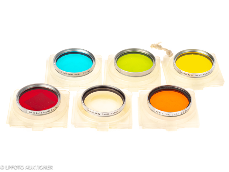Lot with six E39 filters