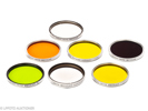 Lot with seven E42 Leica filters