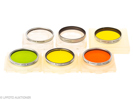 Lot with six E42 Leica filters