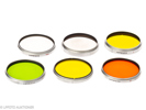 Lot with six E42 Leica filters