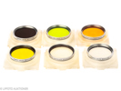 Lot with six E39 Leica filters