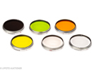 Lot with six E39 Leica filters