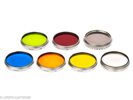 Lot with seven E39 Leica filters