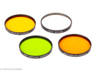 Lot with four Series VII Leica filters