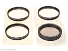 Lot with four E55 Leica filters