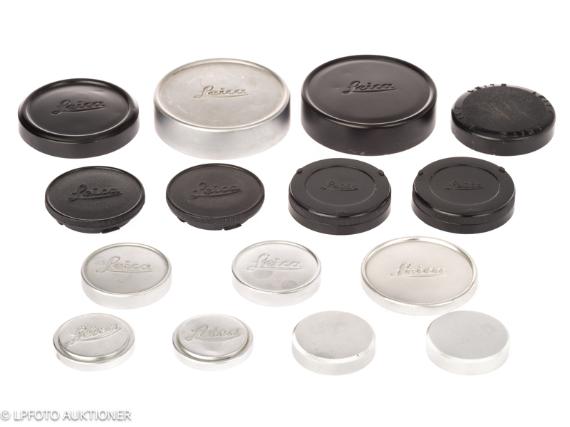 Lot with Leica caps