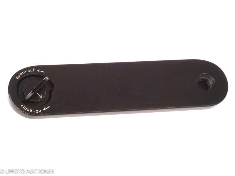 Black paint base plate for Leica M2/M3