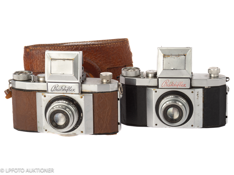 Lot with 2 Praktiflex cameras