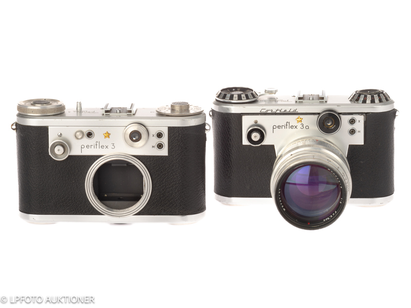 Lot with two Periflex cameras