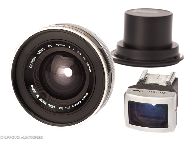 Canon Lens FL 3.5/19mm No.10747