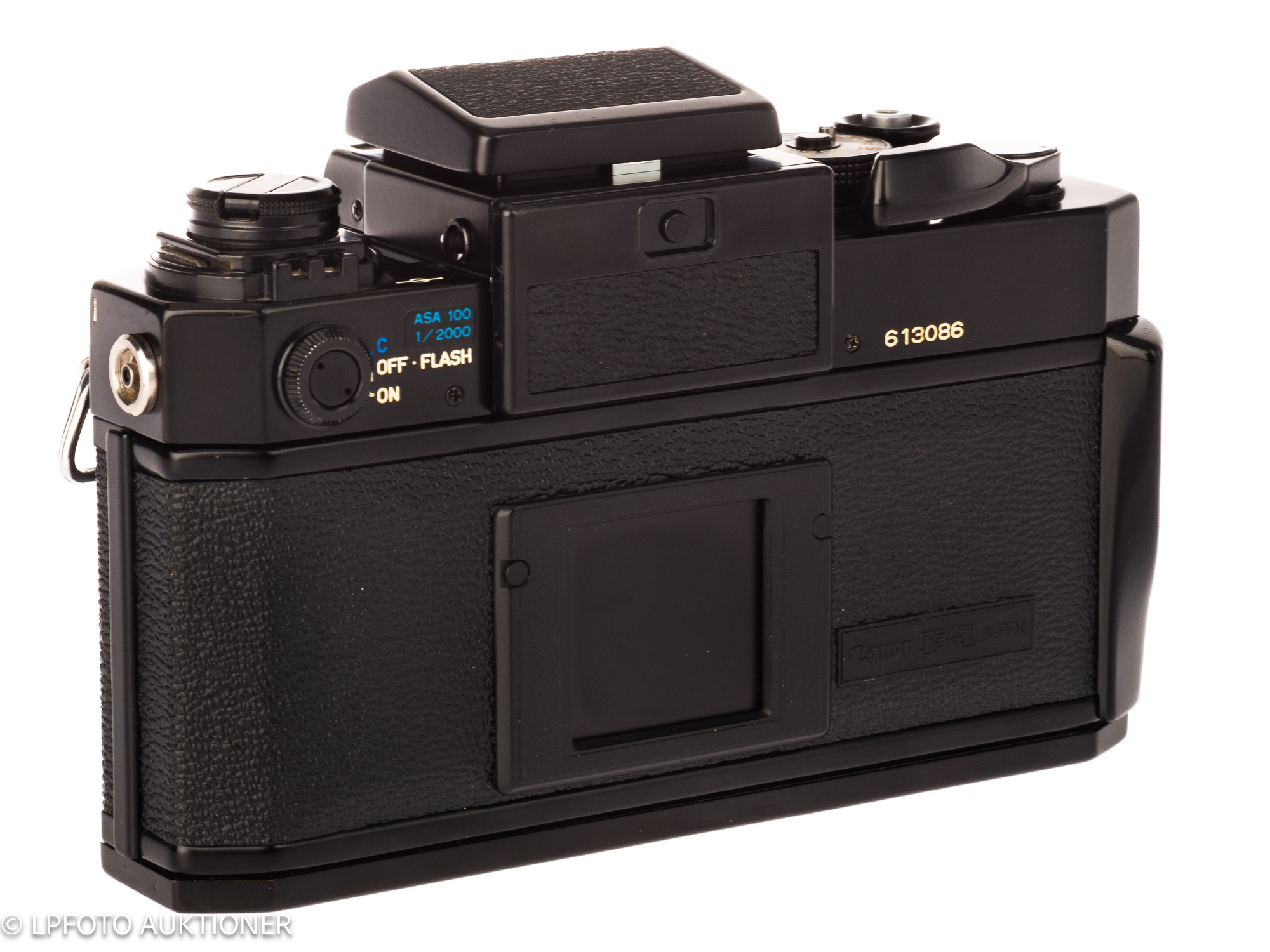 Canon F-1n ''Lake Placid'' 1980 No.613086 | Auktion lpfoto.se