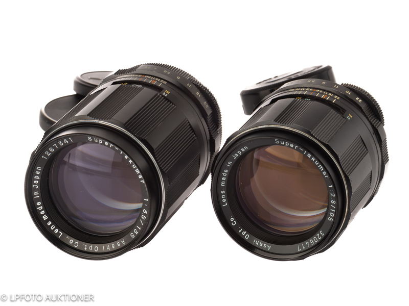 Lot with two Pentax M42 lenses