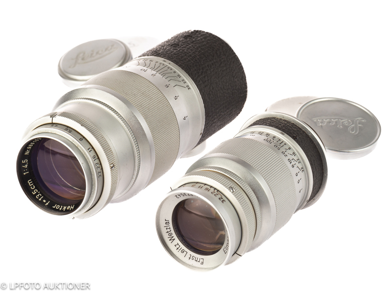 Lot with two Leica M39 lenses
