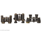 Lot with 3 binoculars