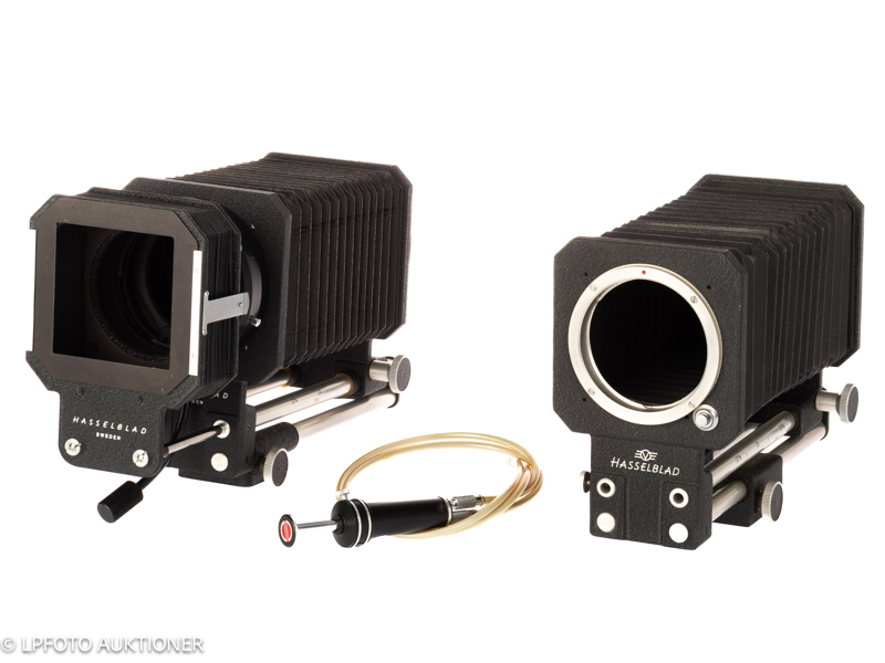 Lot with 2 Hasselblad Bellows