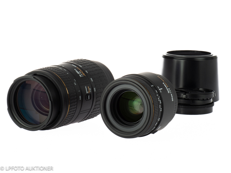 Lot with two Sigma lenses for Sony digital