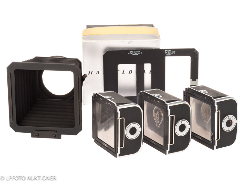 Lot with Hasselblad accessories