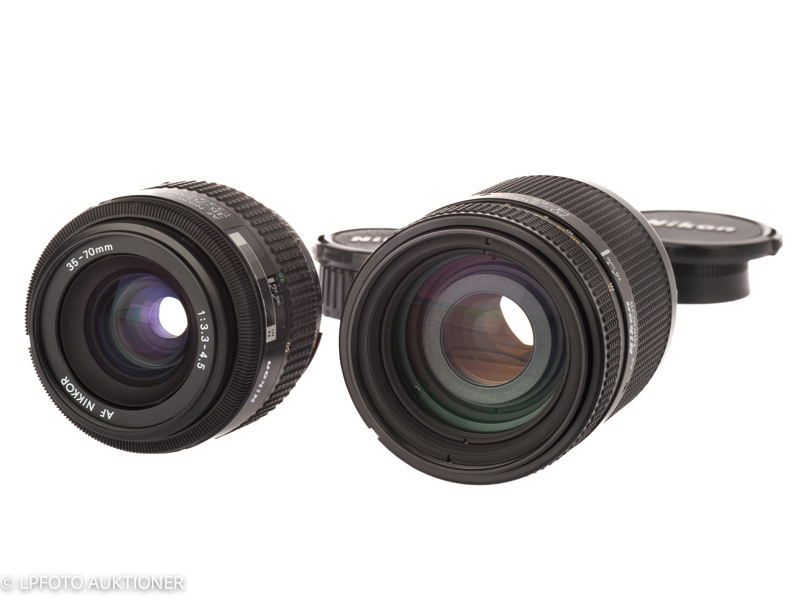 Lot with two Nikon AF lenses