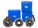 Lot with large format Angulon lenses