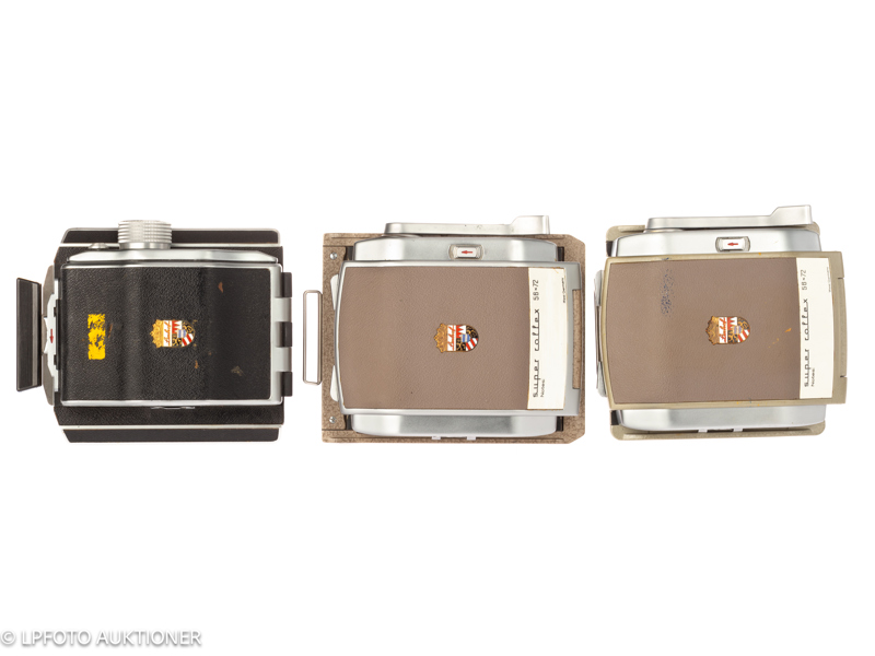 Lot with Linhof roll film magazines