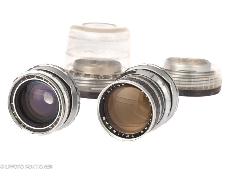 Lot with two lenses for Agfa Ambiflex