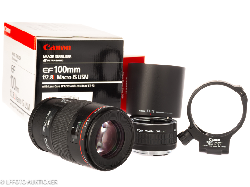 Canon Lens EF 2.8/100mm L Macro IS No.4924674